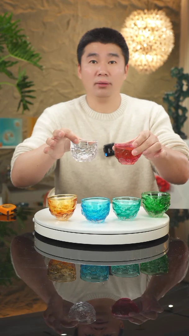 【闪购商品】摆件设计款茶杯一套六只（拍五发六）