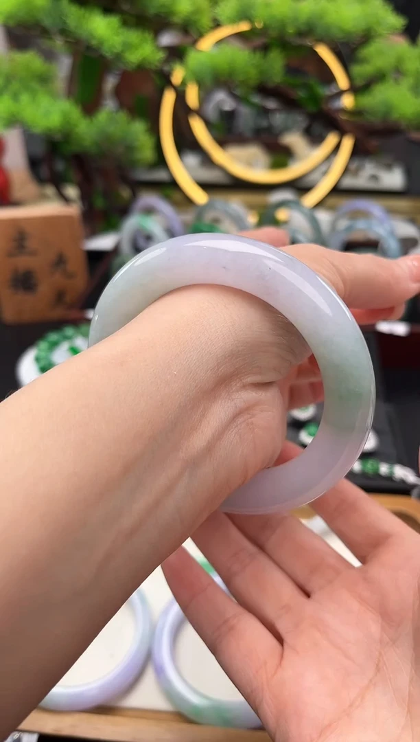 未镶嵌手镯翡翠手镯