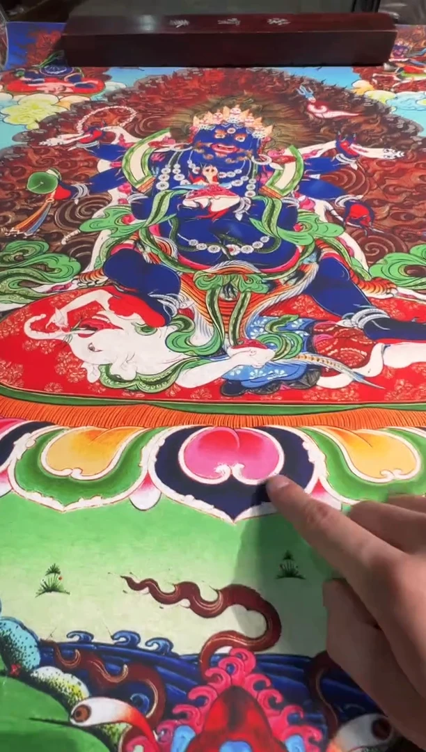 卷轴画卷轴画奥奥的唐卡