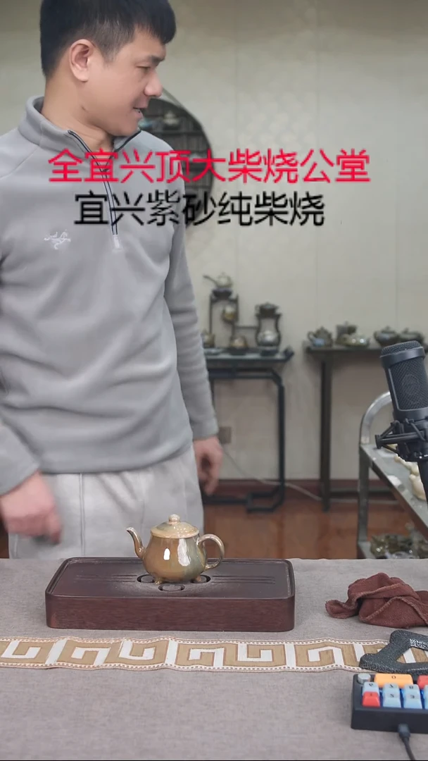 茶壶紫砂宜兴柴烧紫砂壶