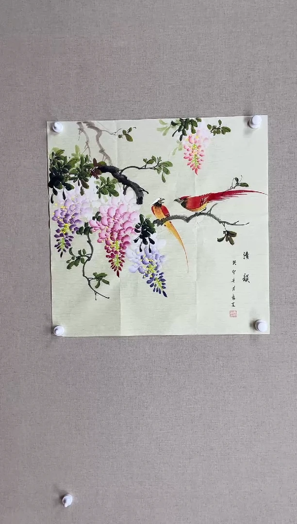 国画68*68 李秀芝李秀芝李秀芝李秀芝
