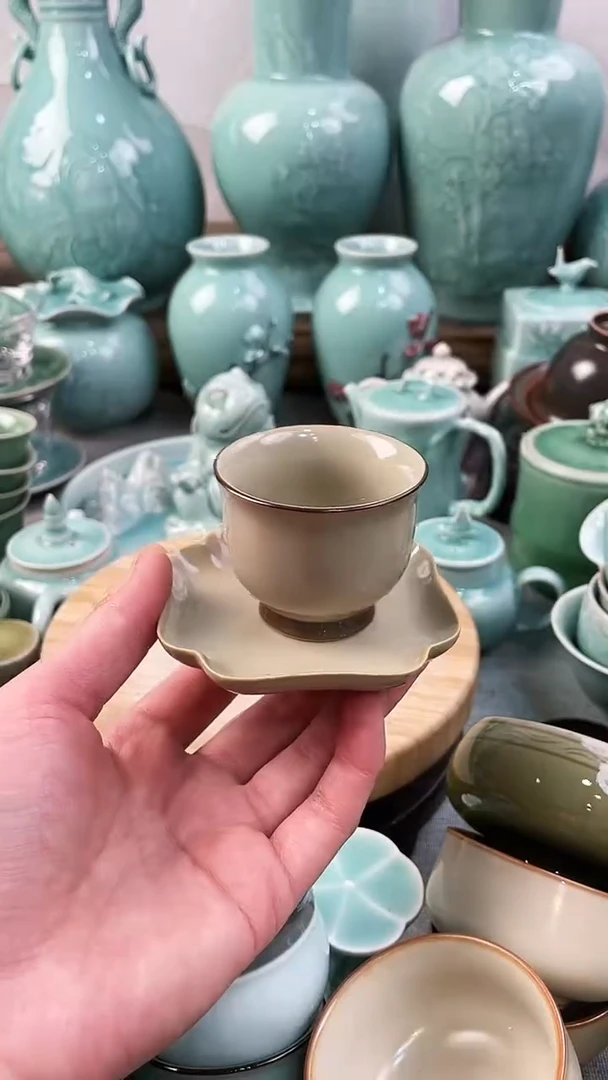 【闪购商品】特价福利 微瑕 慧仙青瓷