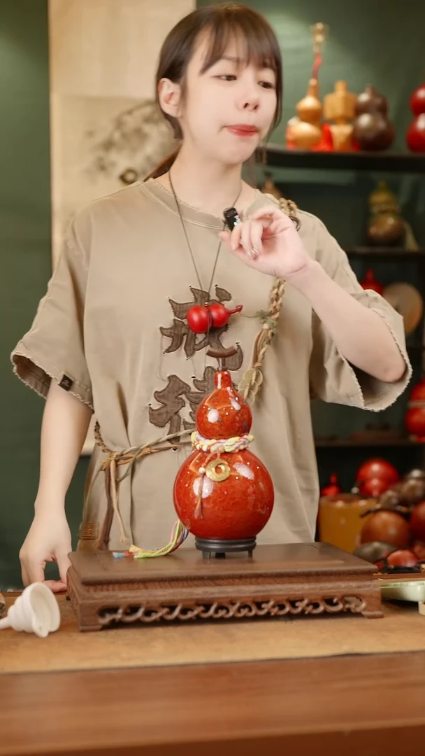 134号精品天然大漆酒葫芦一物一拍~