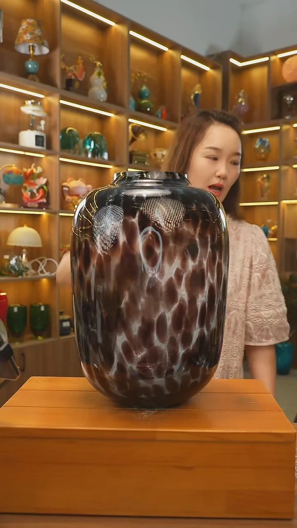 琉璃外贸花瓶花器花盆018