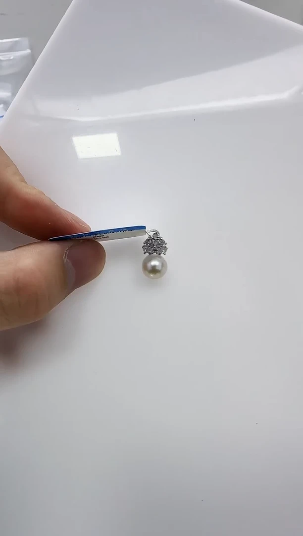 【闪购商品】海水珍珠DA银S925镶嵌c568 珍珠8