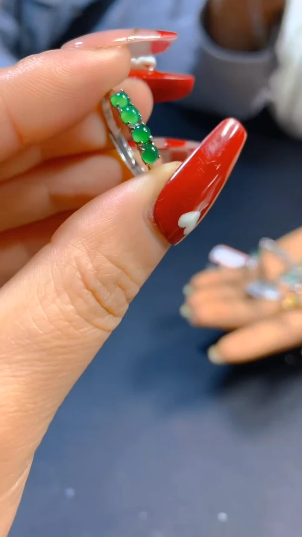 【闪购商品】翡翠戒指未镶嵌0565258459多样性发一