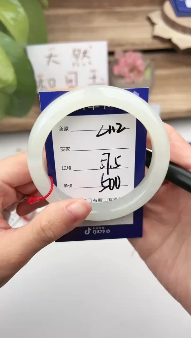 未镶嵌手镯和田玉微色差L112