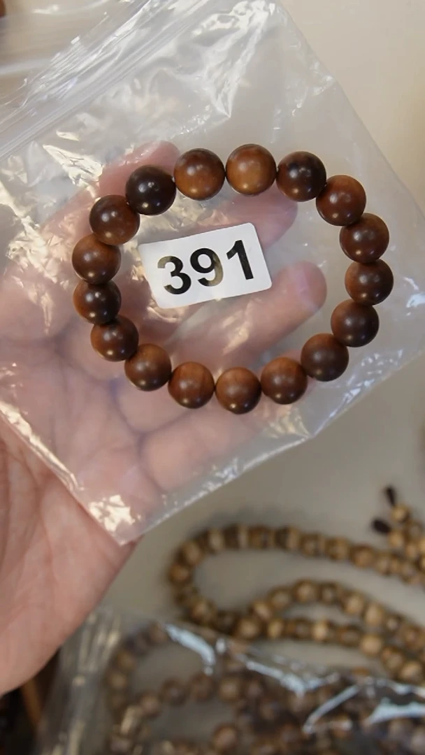 檀香木手串/手链老山檀香1.2圆珠单圈留疤供奉