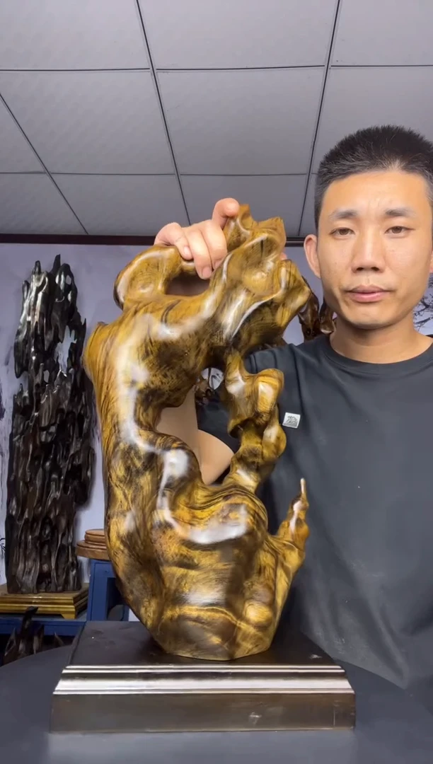 金丝楠木雕款明***好直