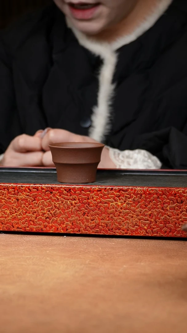 【闪购商品】紫砂杯子紫玉金砂竹节主人杯
