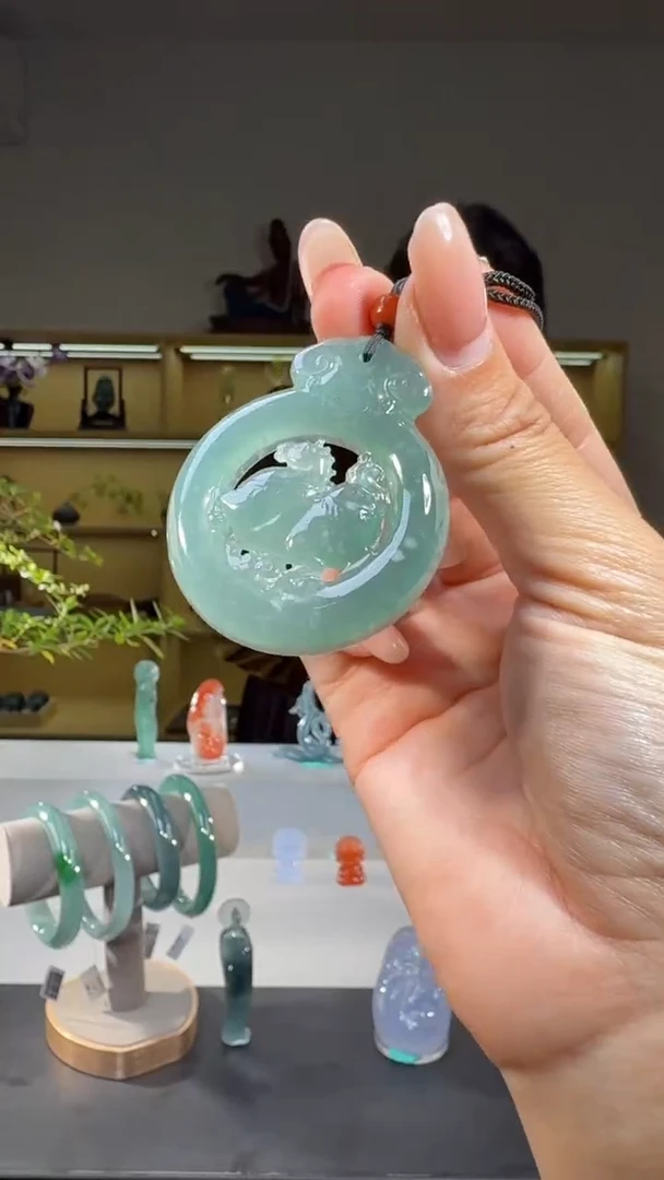 吊坠(不含链)未镶嵌翡翠马