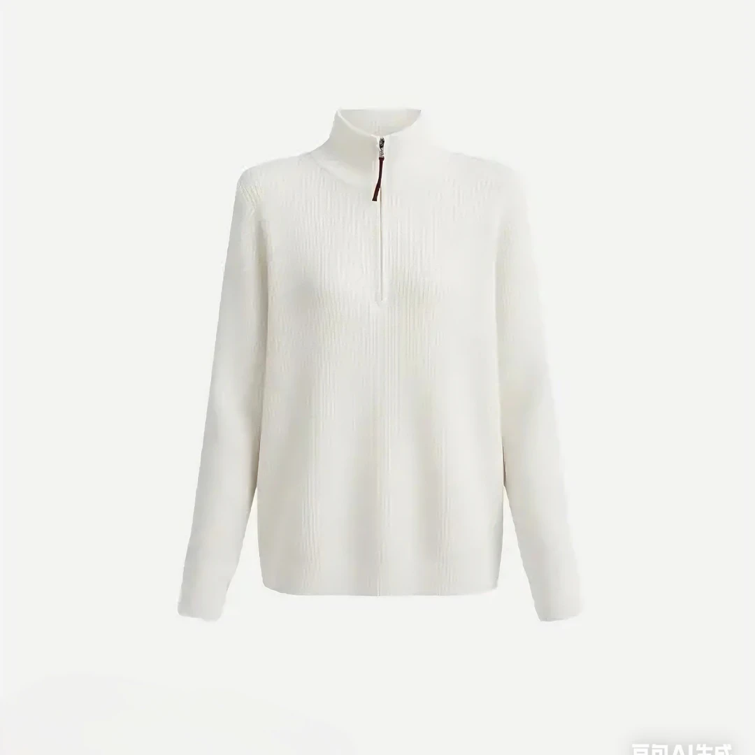 【特价】秋冬新款半拉链设计时尚休闲显瘦针织衫A30016
