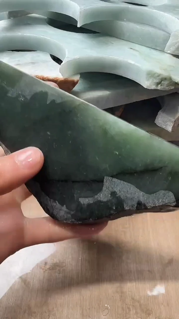 裸石翡翠天然翡翠A货花528