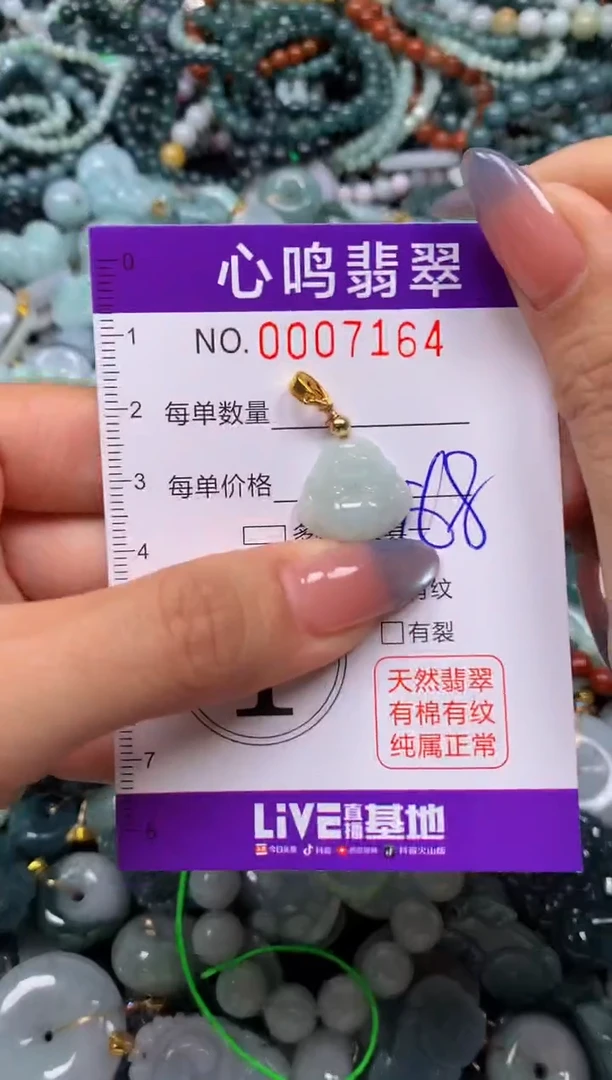 颈饰未镶嵌翡翠闪购007164