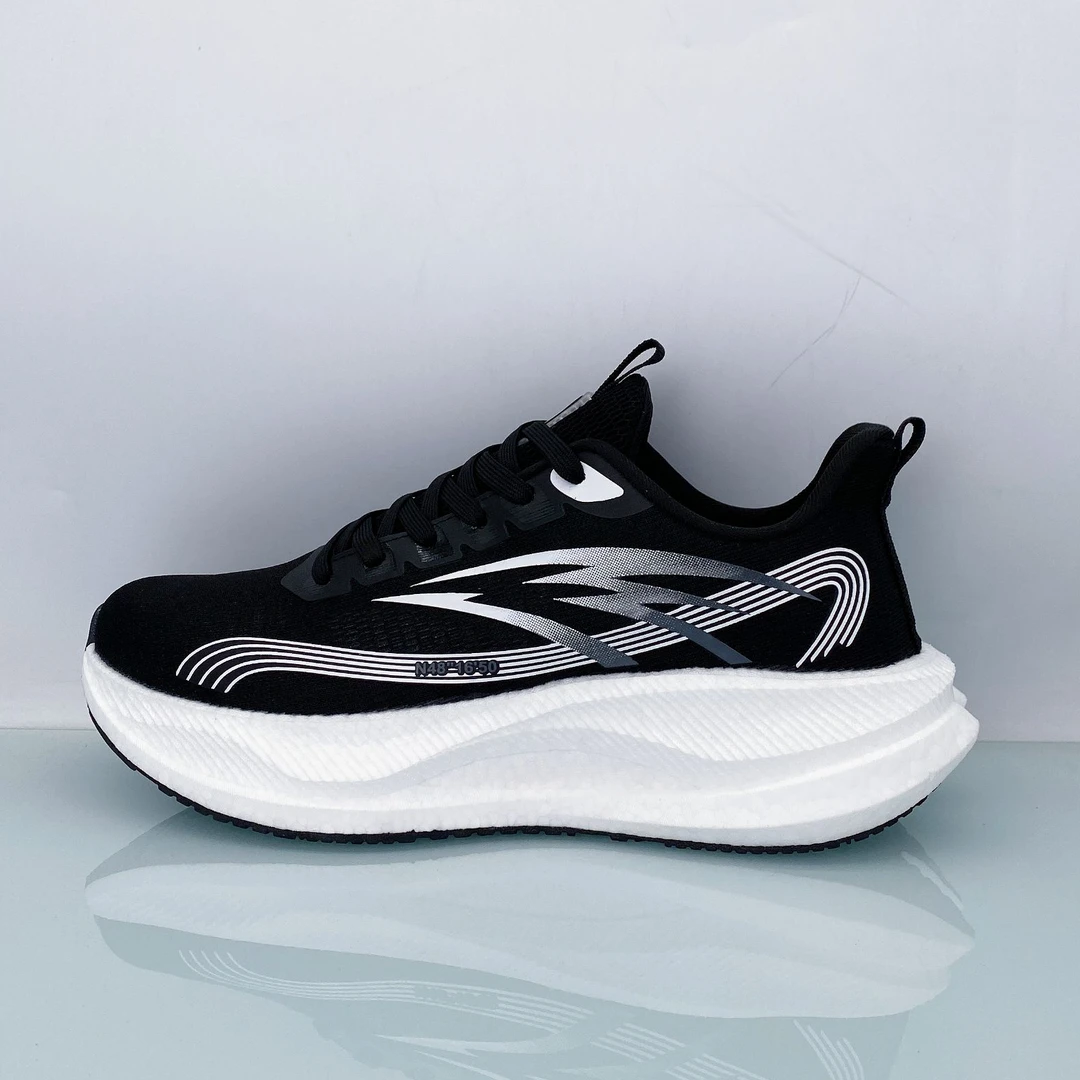 【一森家】新款透气百搭舒适男女情侣休闲时尚运动跑步鞋6802-1