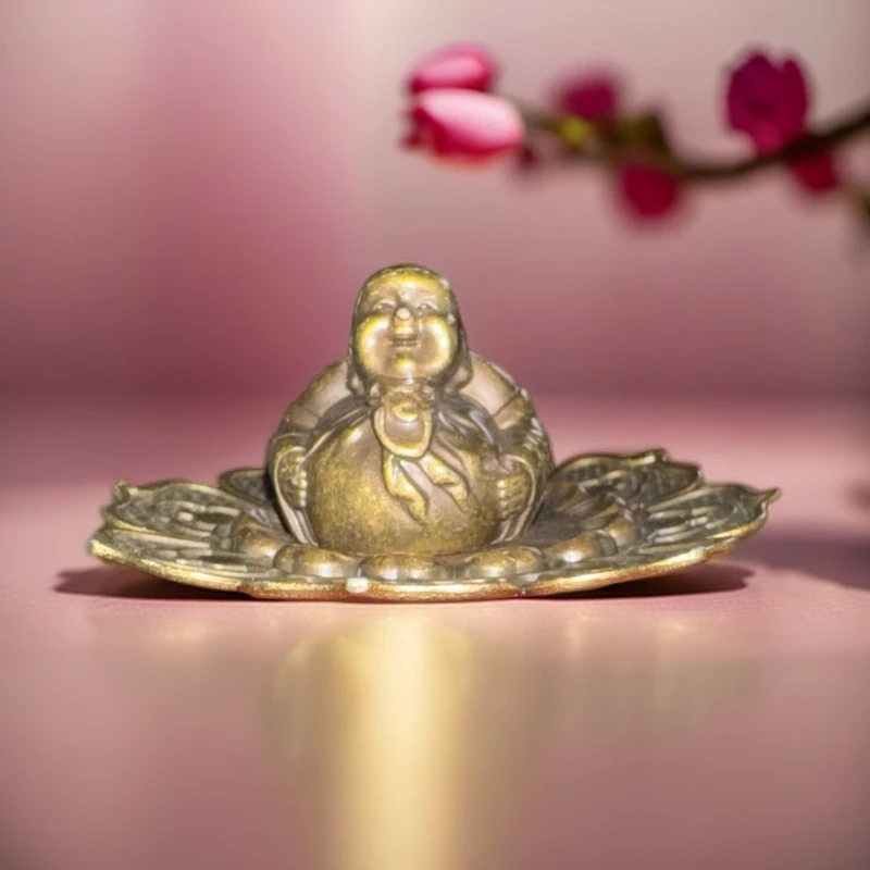 【小乔赏瓷】笑口常开合金香插/香炉th160