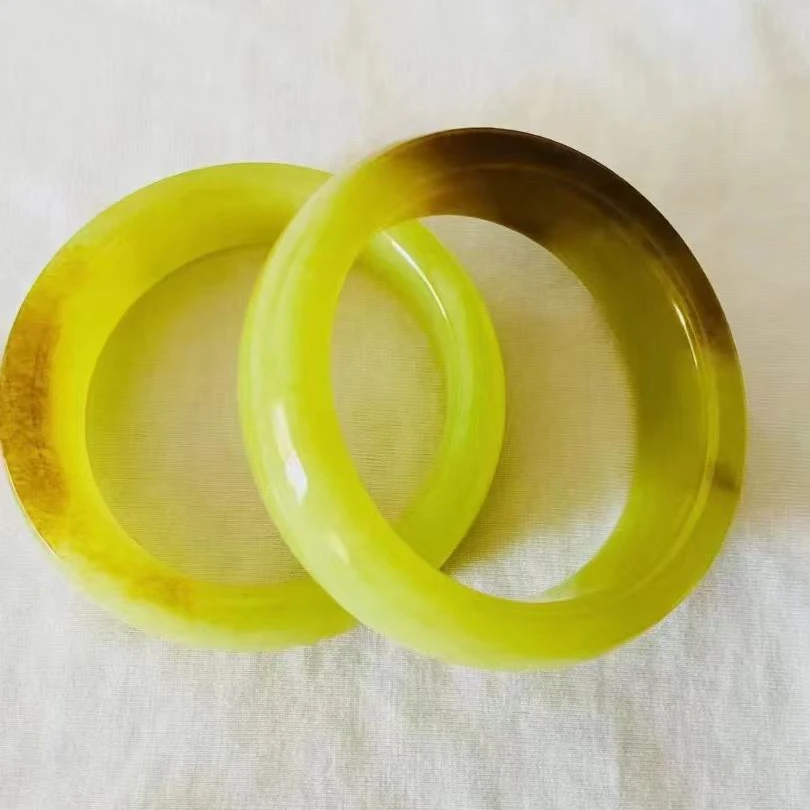 非金属亚克力手镯 新疆玉质奇石手镯