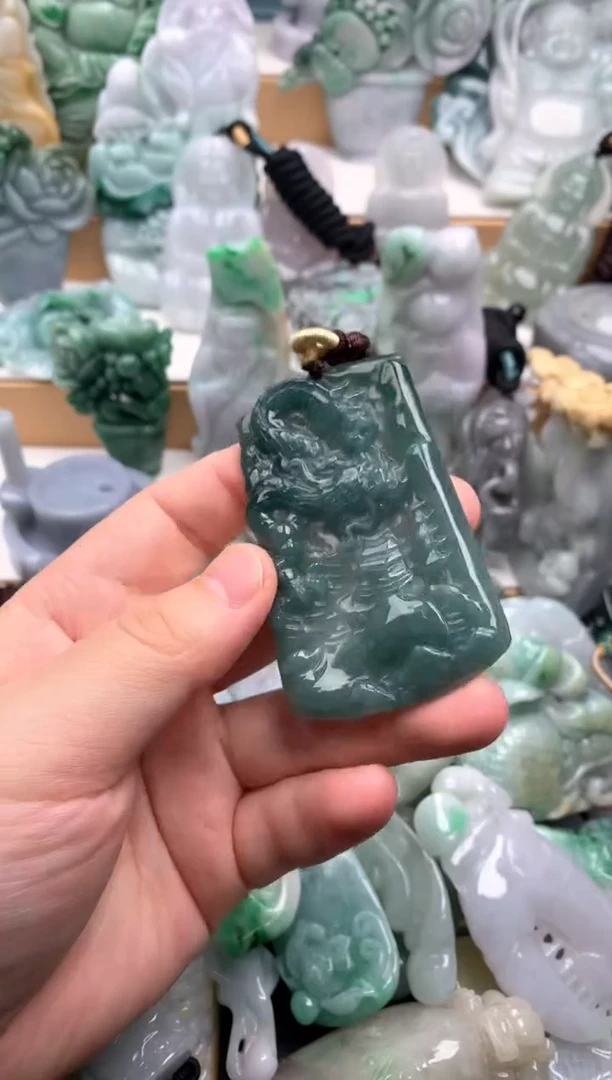 吊坠(不含链)未镶嵌翡翠1