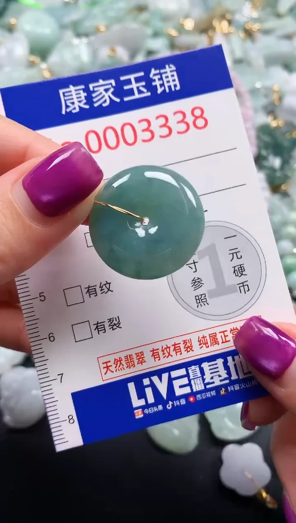 颈饰未镶嵌翡翠3338