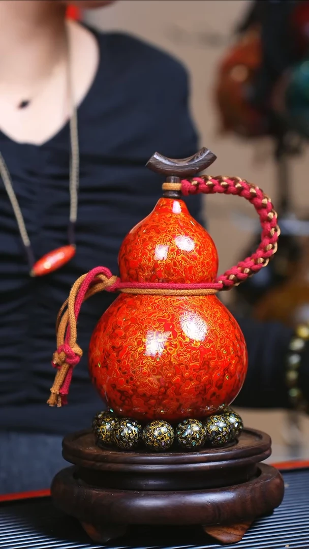 【闪购商品】JK043迎元宵臻选大漆酒葫芦