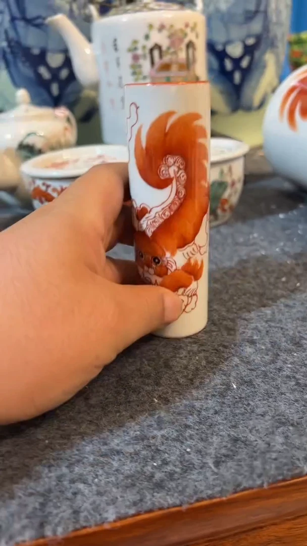 摆件瓷摆件瓷摆件香筒