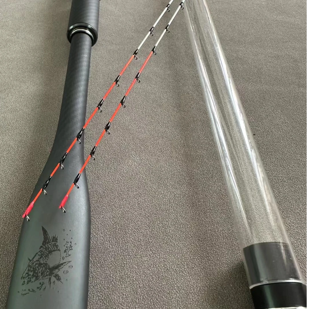 极海海筏竿玻纤富士排筏船筏 筏杆碳素超薄磁环竿稍