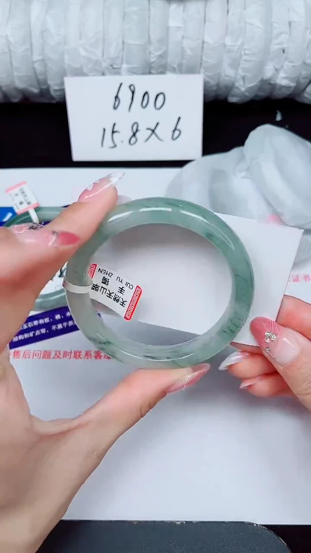 未镶嵌手镯石英质玉202-56/57