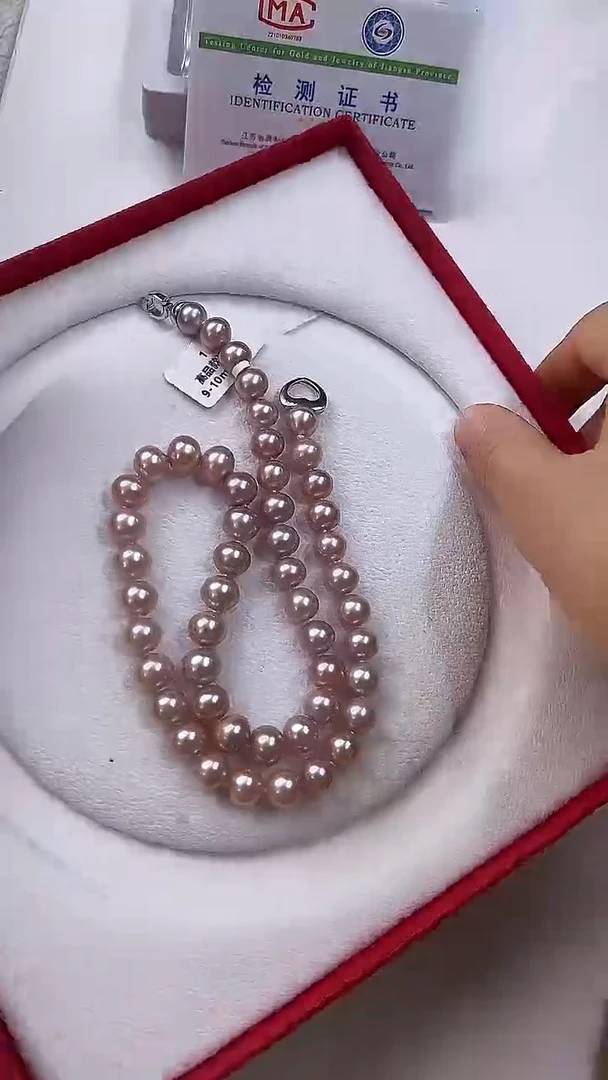 颈饰未镶嵌淡水珍珠9-10mm无核