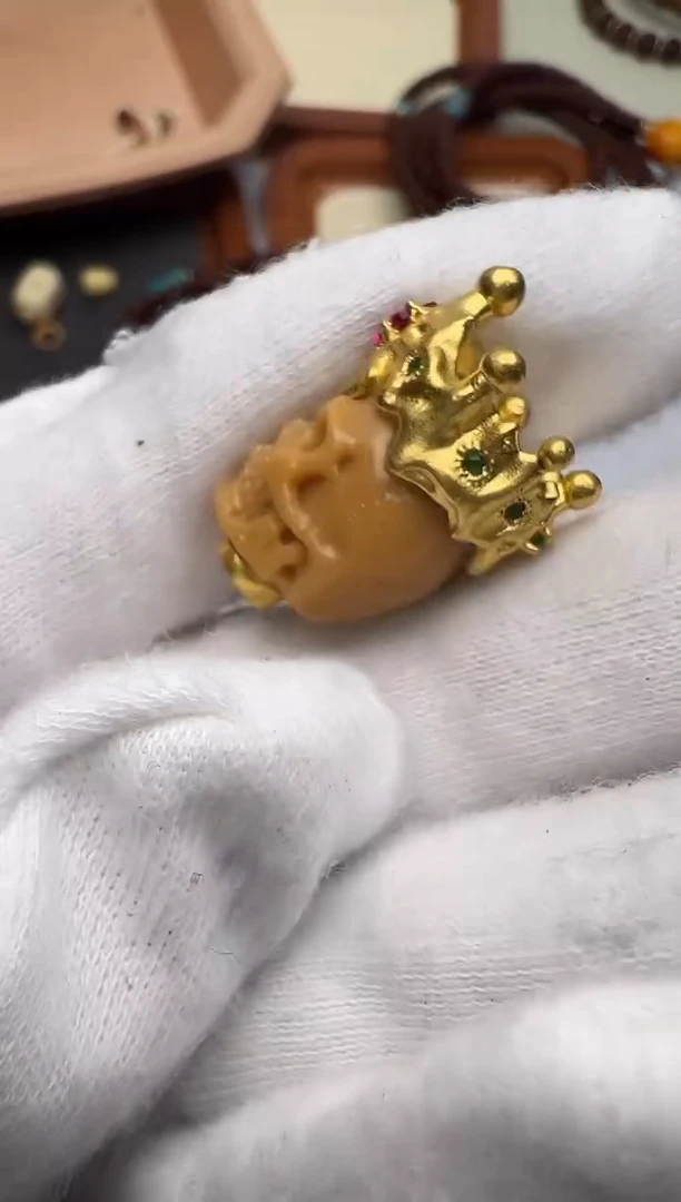 【闪购商品】玛瑙/玉髓吊坠(不含链)足金镶嵌玛瑙镶嵌