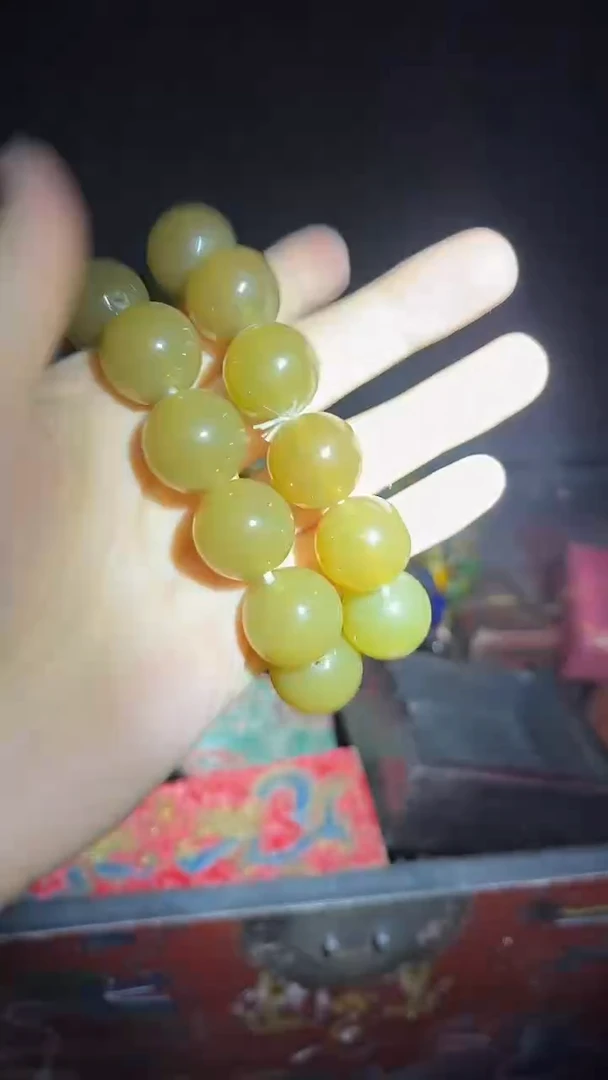 手串未镶嵌和田玉和田玉手串.1条