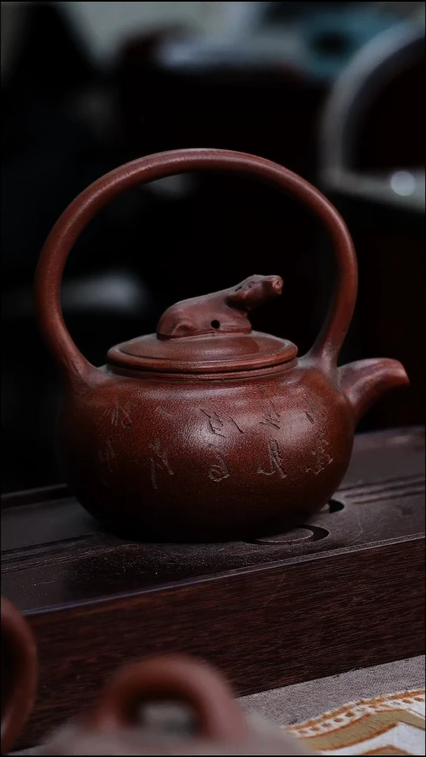 茶壶紫砂宜兴柴烧紫砂壶