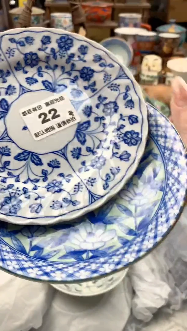 瓷片D22号九姑娘工艺品瓷器