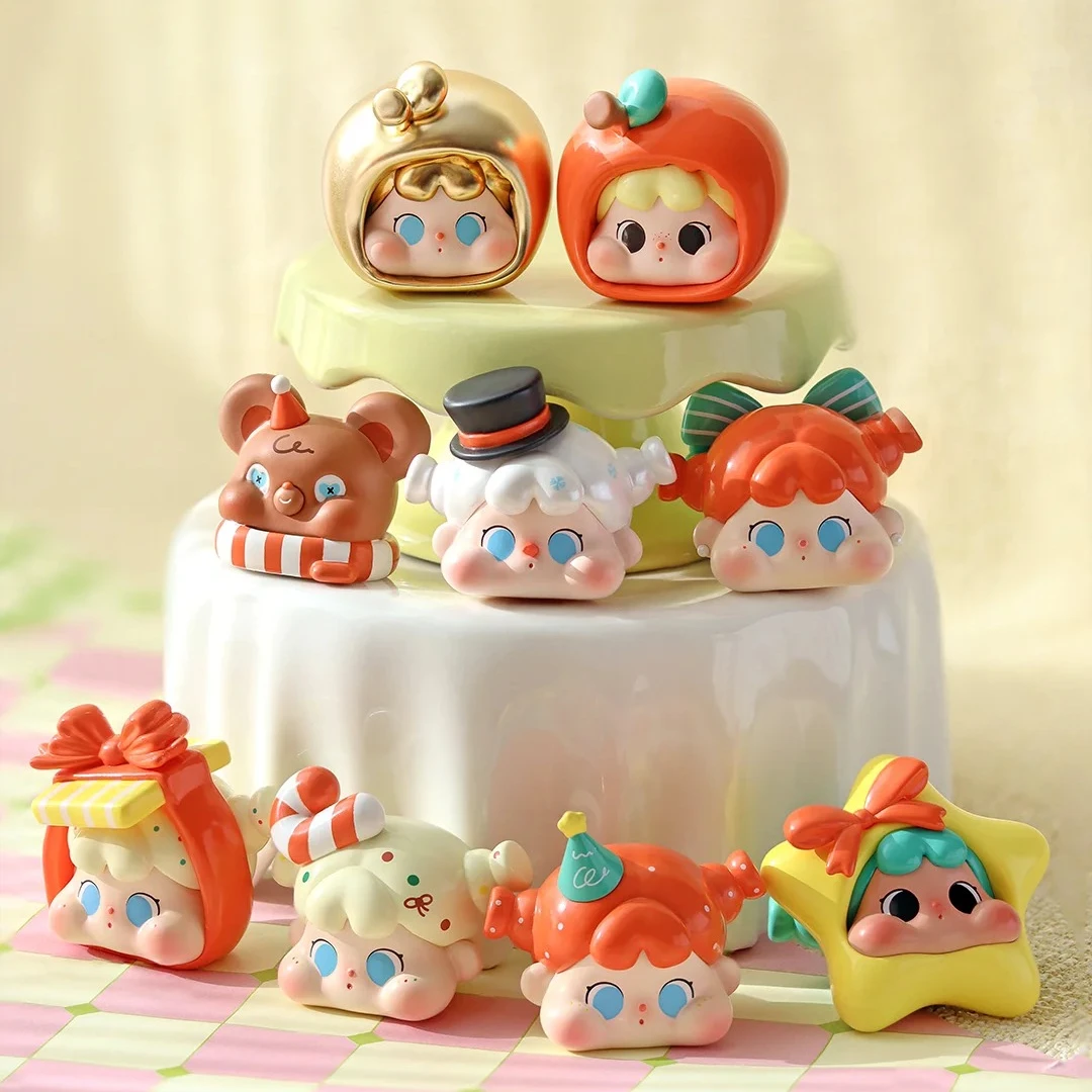 【栗子拆盒】QOQO我有一个愿望mini face萌粒盲盒潮玩摆件