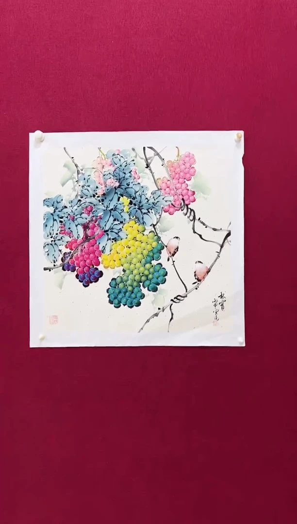 国画张现民的国画作品