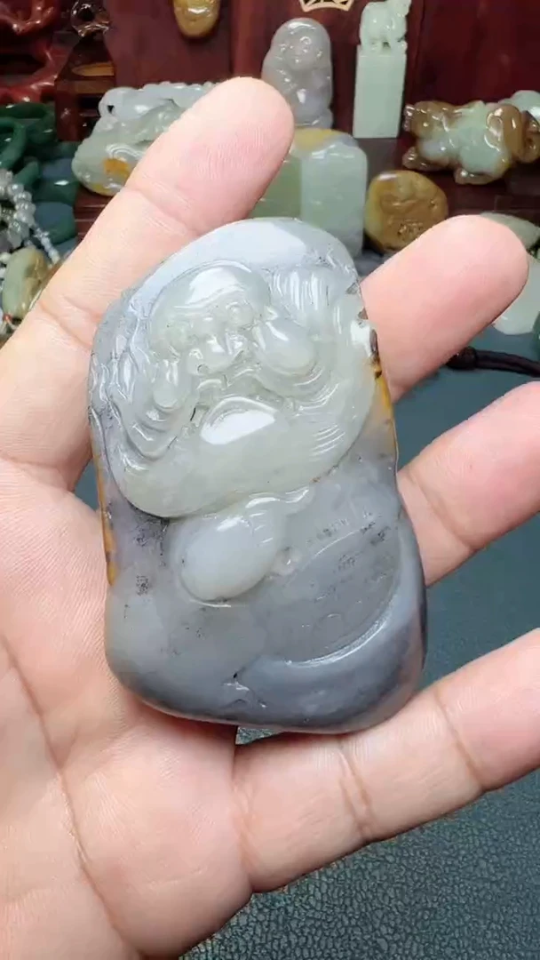 未镶嵌和田玉把件-