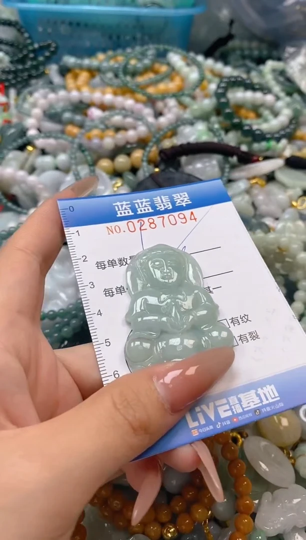 翡翠未镶嵌颈饰闪购0287094多样性发其一