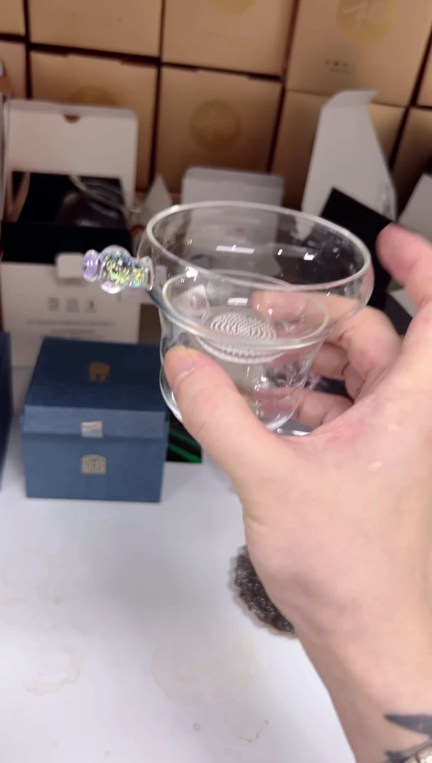 禾器奉珠茶漏透紫金