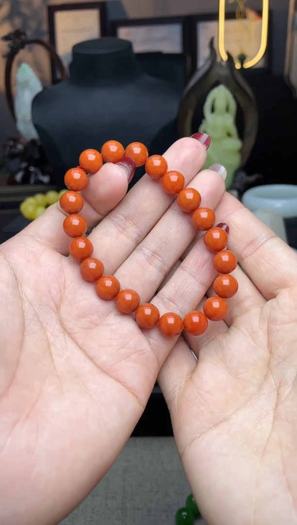 【闪购商品】南红玛瑙手链未镶嵌手串
