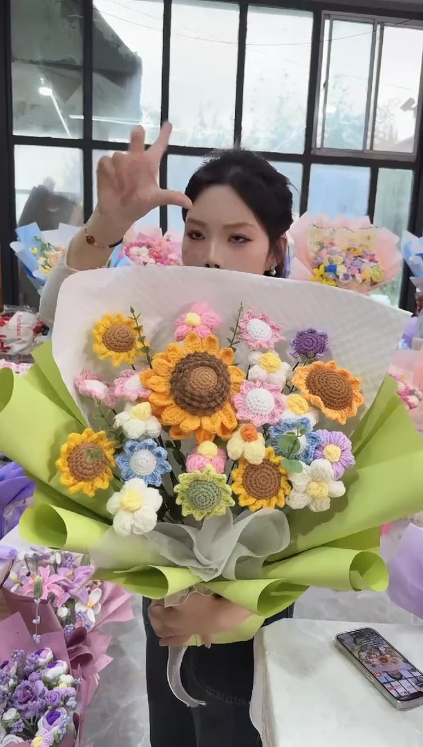非遗手工定制花束，孤品清仓！！