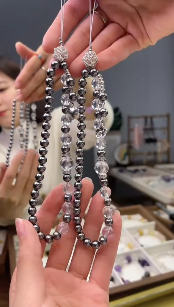 【闪购商品】水晶手链合金白水晶