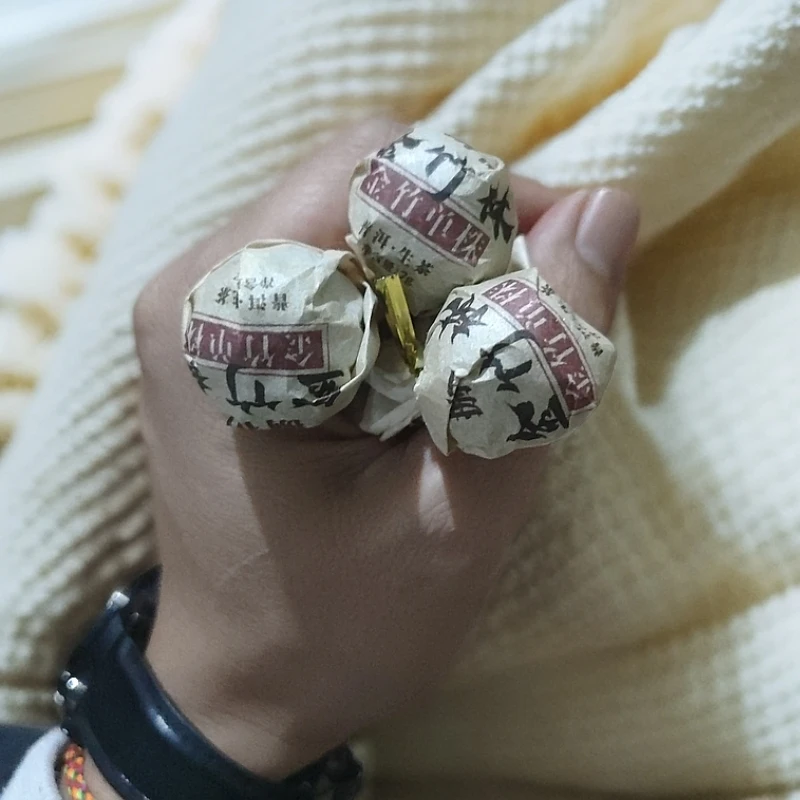 2022年捌佰 金竹林 金竹单株古树高杆普洱生茶龙珠F6号