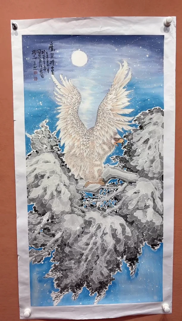 国画师立照老师国画作品
