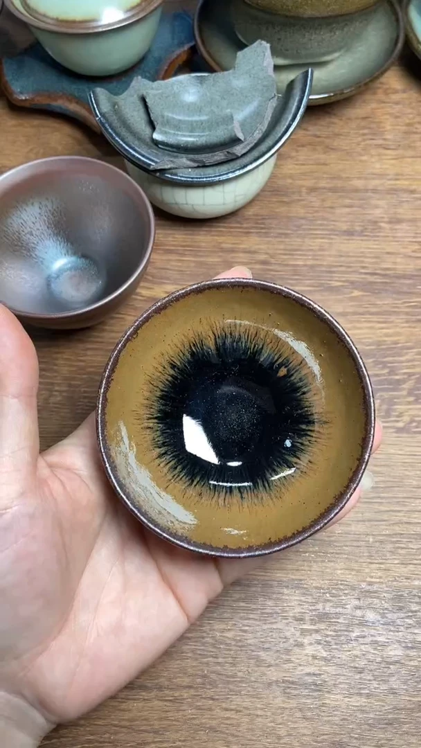茶盏120建盏茶盏茶盏