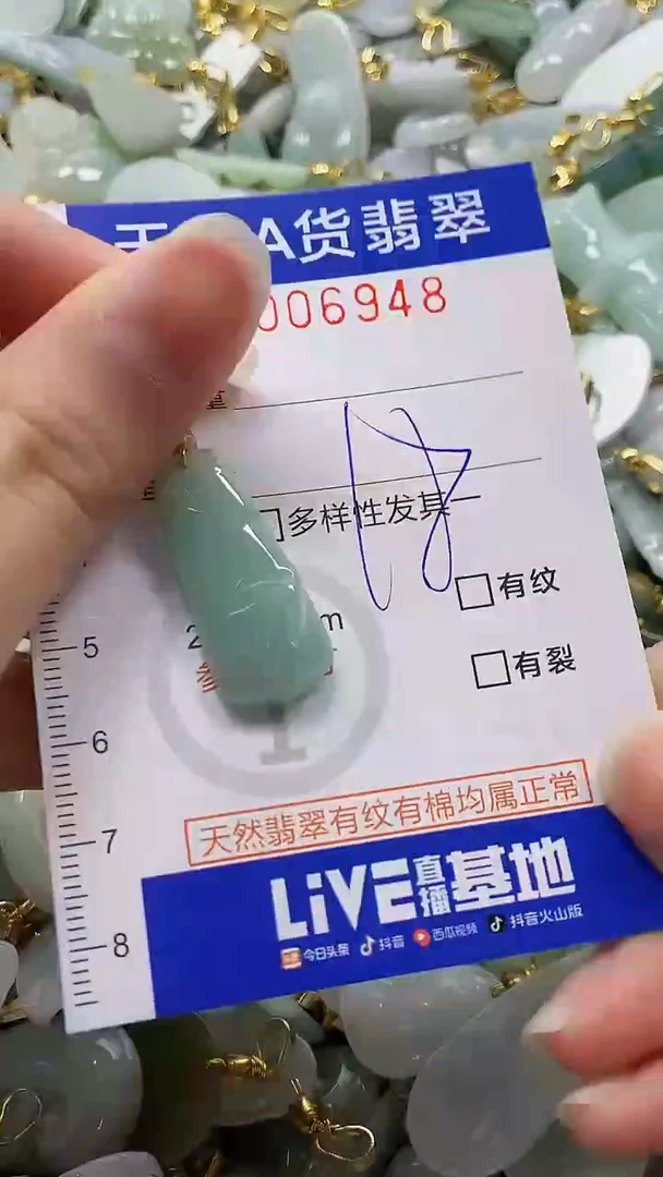 颈饰未镶嵌翡翠纯天然a货翡翠