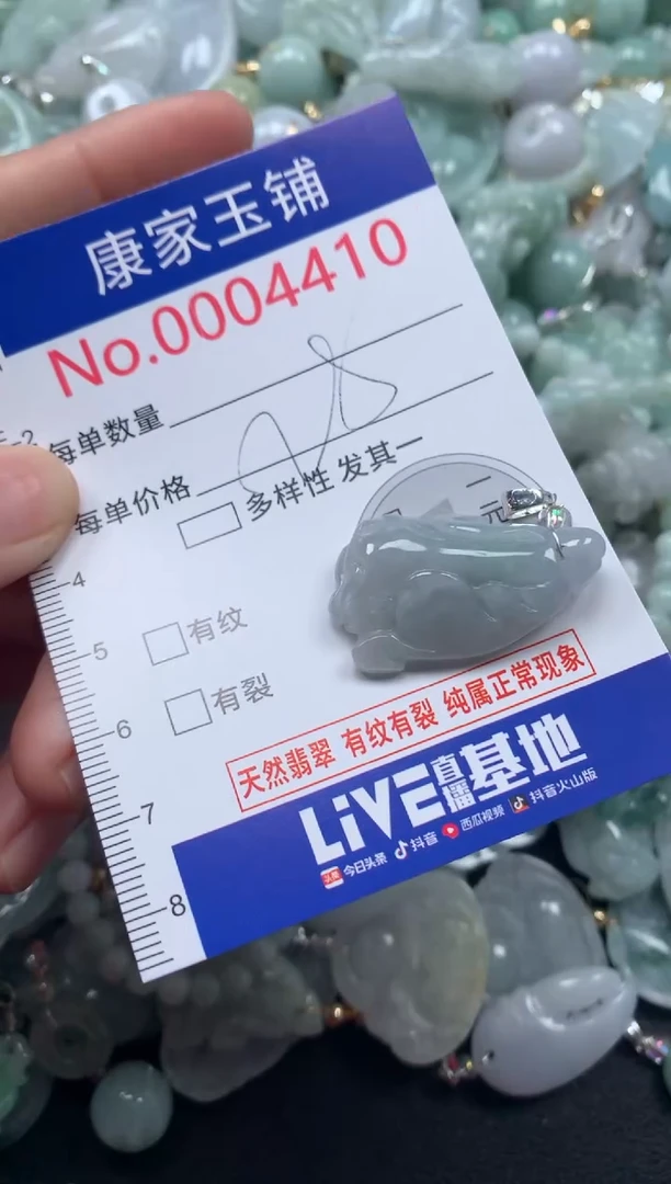 颈饰未镶嵌翡翠4410