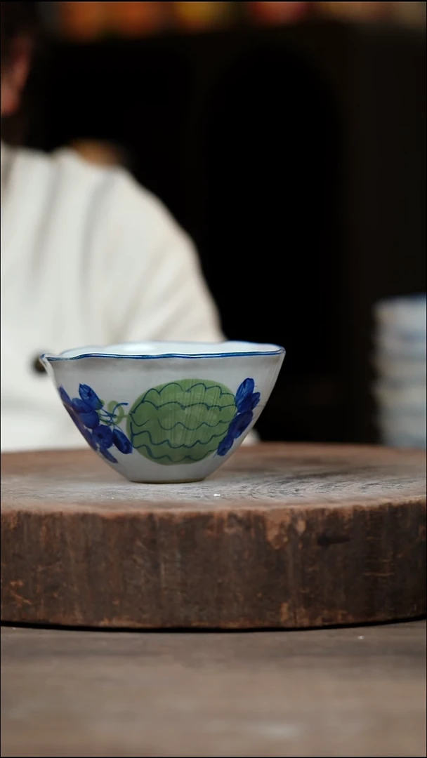 瓷片景德镇高温釉下彩（食品级）