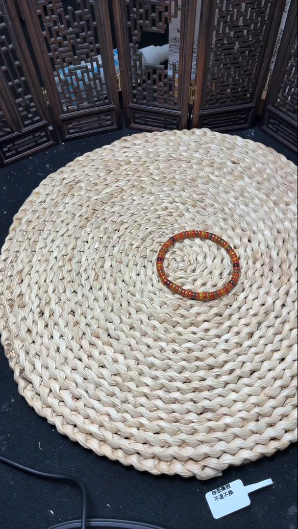 未镶嵌手串南红玛瑙包浆直切手串5+mm