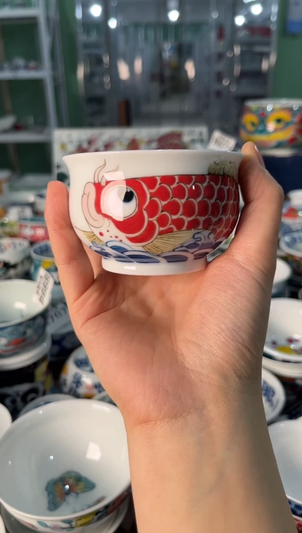 陶瓷昨明景德镇陶瓷：主人杯
