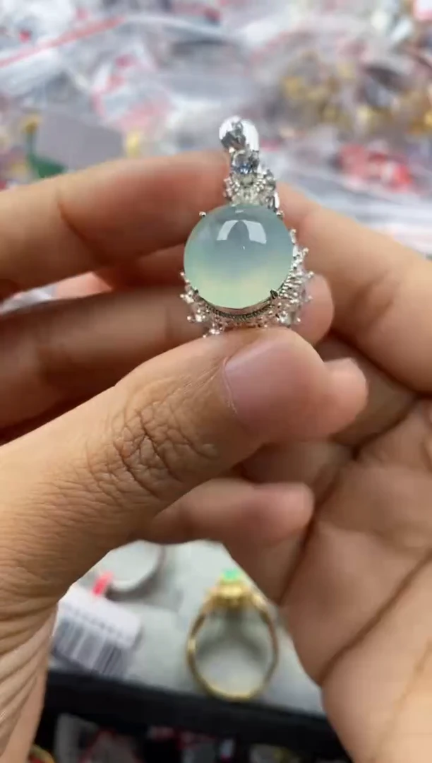 未镶嵌戒指翡翠222             2