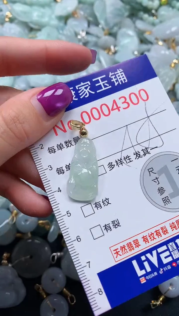 颈饰未镶嵌翡翠4300